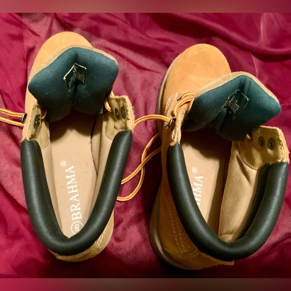 NWOT Men's Brahma Bogue Size 8 Waterproof Work Boots - Picture 4 of 8